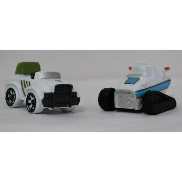 Nickelodeon 2 PAW PATROL VEHICLES FIGURINE Tracker Everest CAKE TOPPER Toy NEW - Picture 1 of 3